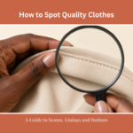 How to Spot Quality Clothes: A Guide to Seams, Linings, and Buttons